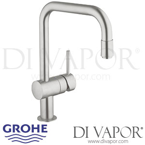 Grohe Minta Single-Lever Kitchen Sink Mixer - 2004 to 2015 - Tap Spare Parts 32067DC0 GEN1